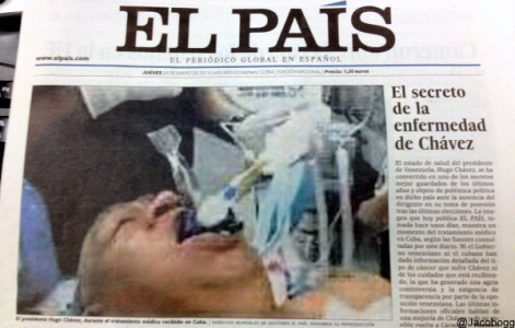 La foto de Chávez: la jugada de El País que puede terminar en papelón mundial