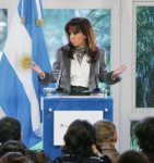 CRISTINA RATIFICÓ EL MODELO Y TAMBIÉN SU EJECUCIÓN