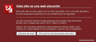 "WEB ATACANTE"