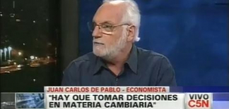 JUAN CARLOS DE PABLO DIO CÁTEDRA SOBRE ECONOMÍA (Y DESACIERTOS) K