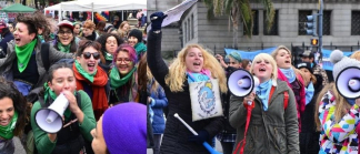 En la vigilia por el debate del aborto 