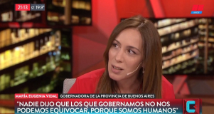 María Eugenia Vidal y un mensaje directo al corazón del kirchnerismo