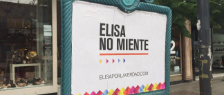 Sugestivos carteles en Buenos Aires