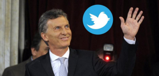 El presidente “habló” por Twitter