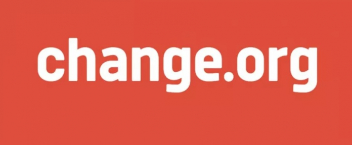 Una petición on line en Change.org