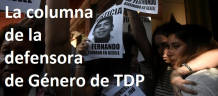 La columna de la Defensora de Género de TDP