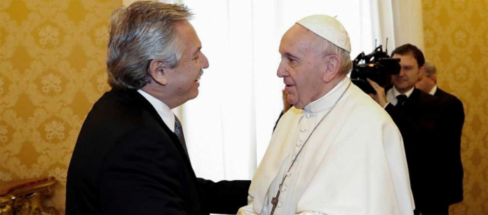 Tras el acuerdo por la deuda el Papa recibió el llamado del Presidente