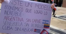 El "modelo económico consiguió" dejar a la Argentina "sin carne"