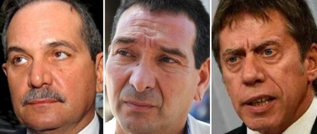 Rodolfo Burgos, José Alperovich y Ricardo Bussi encarnan la impunidad con la que los dotaría el Poder Judicial.