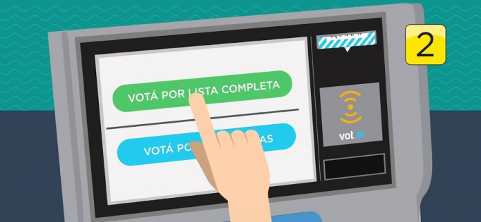 Votación concurrente: Papel para comicios nacionales y Boleta Única Electrónica para autoridades locales. 